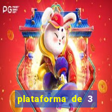 plataforma de 3 reais jogo